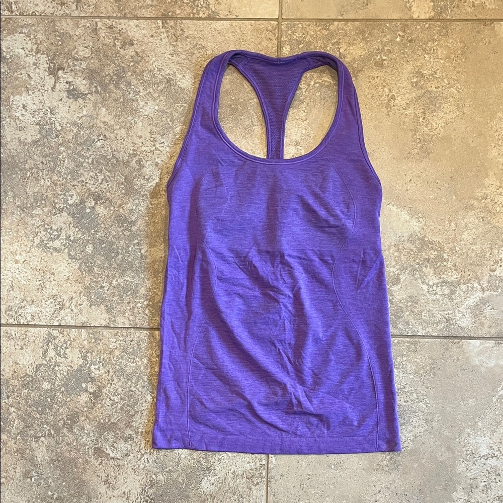 Lululemon Vibrant Purple Tank Top